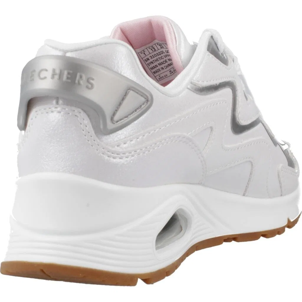 Детские кроссовки Skechers Uno Gen1-wavy Shimmer, Silber — фото 3