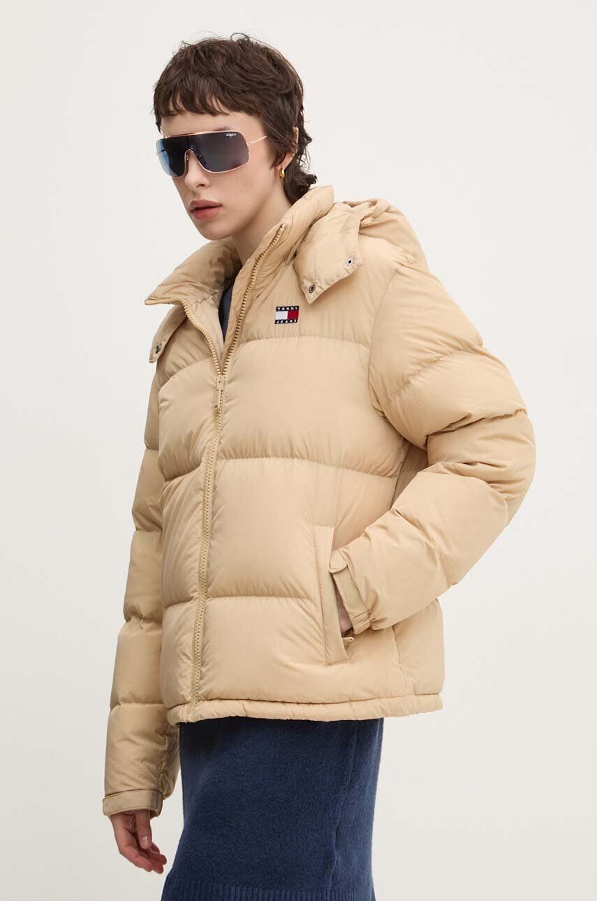 

Пуховик Tommy Jeans, бежевый