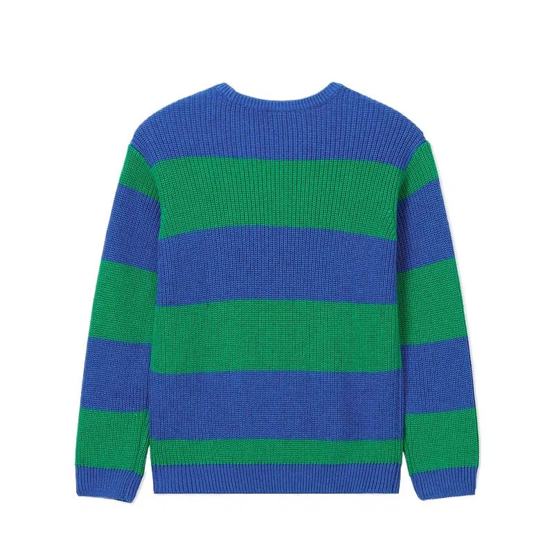 Детский свитер в классическом стиле LACOSTE, Blue — фото 2