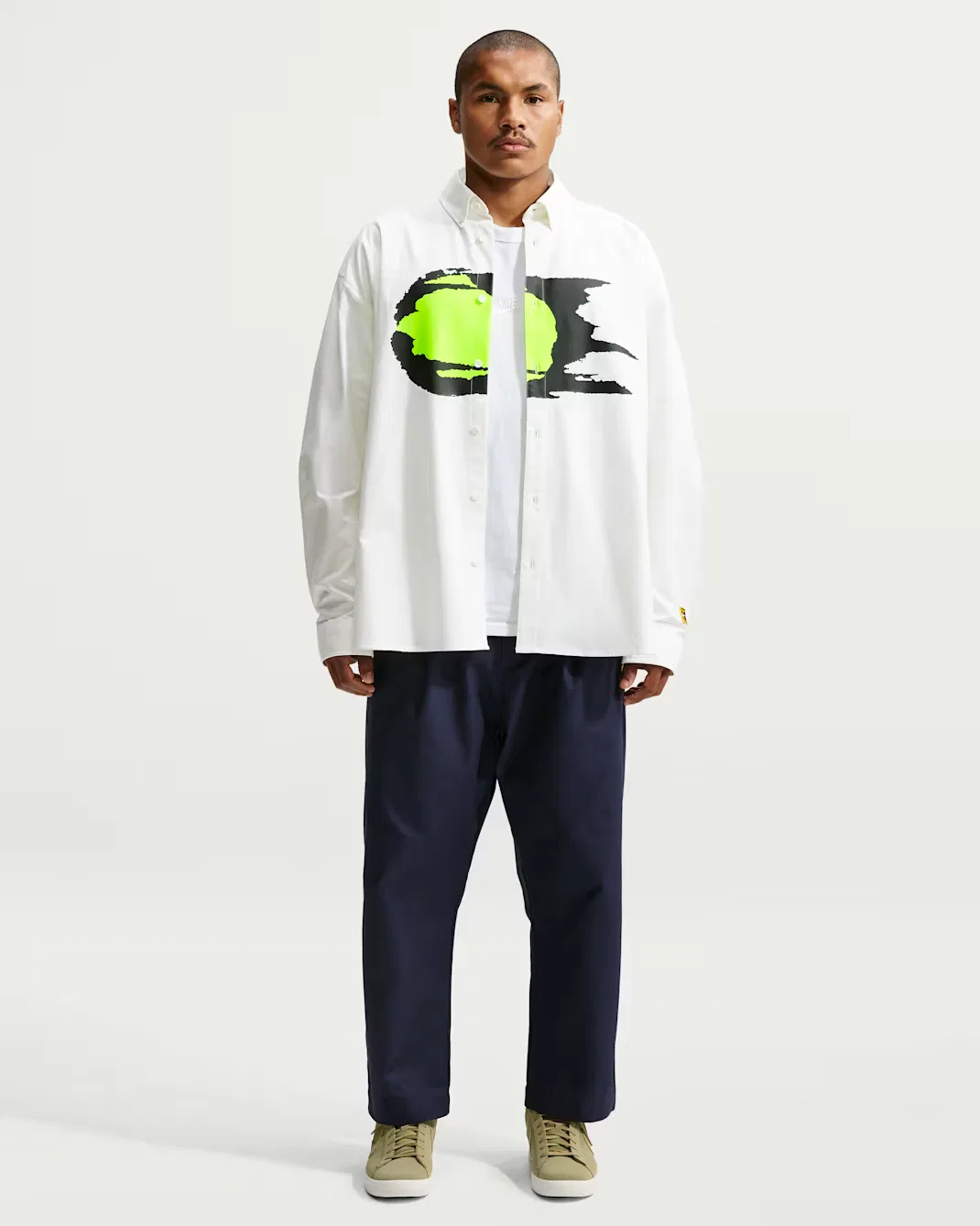 Мужские плиссированные брюки Nike Club Rules, Obsidian/Obsidian