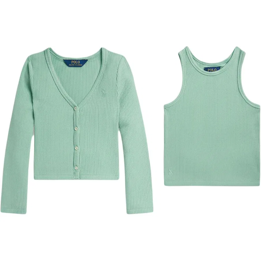 Детский комплект топов Polo Ralph Lauren, Green