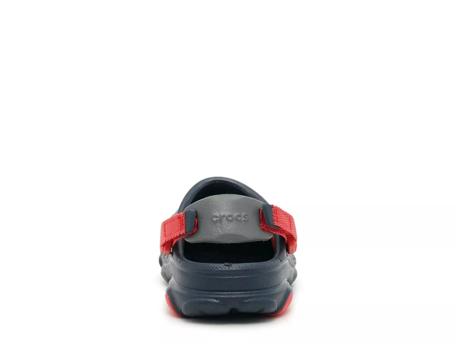 Клоги All Terrain для мальчиков, Crocs, темно-синий/красный — фото 4