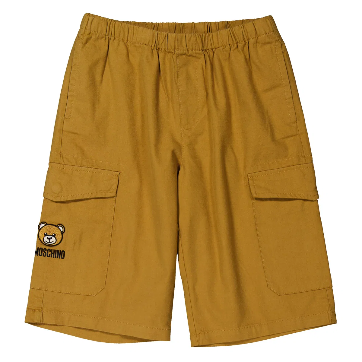 Шорты-бермуды с патчем Teddy Patch Moschino, Toy Brown