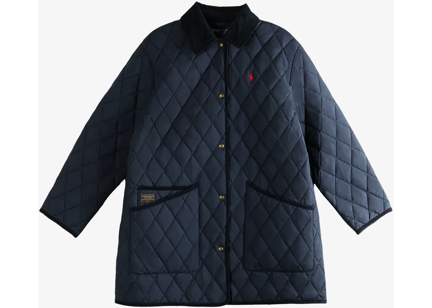 Женское пальто тканое полиэстеровое Coat Polo Ralph Lauren, Navy