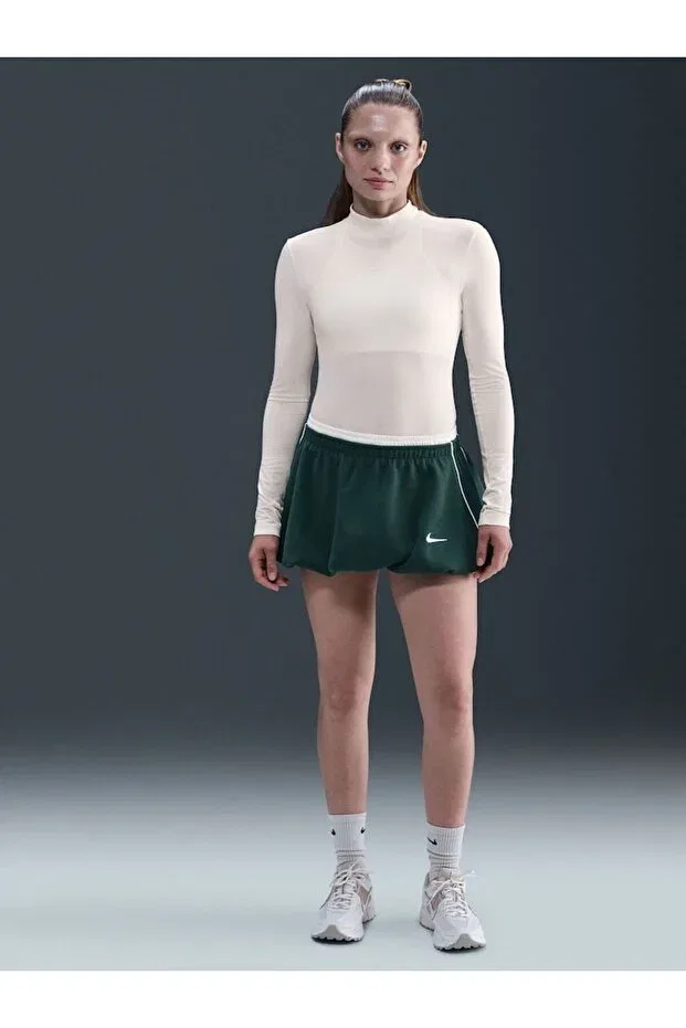 Женская футболка с длинным рукавом Nike, Ecru — фото 2