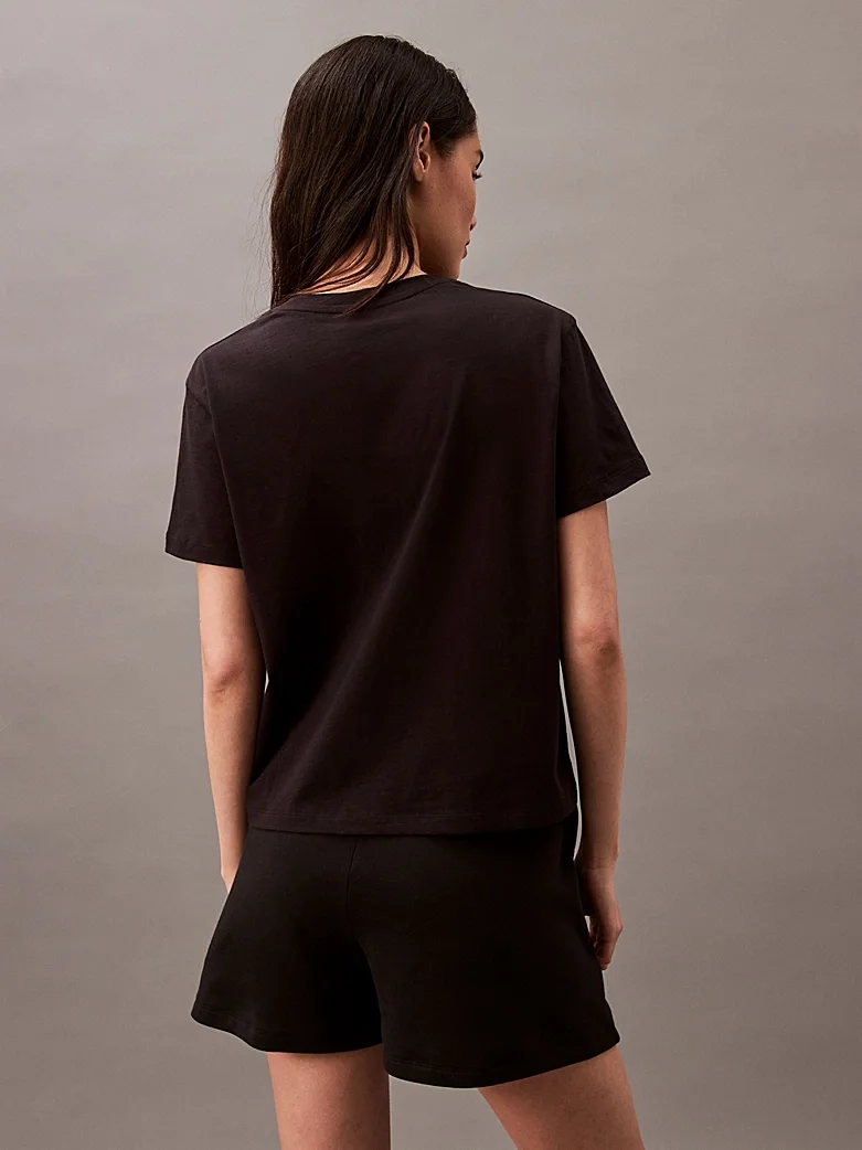 Футболка Calvin Klein Lounge 100% Cotton, черный — фото 2