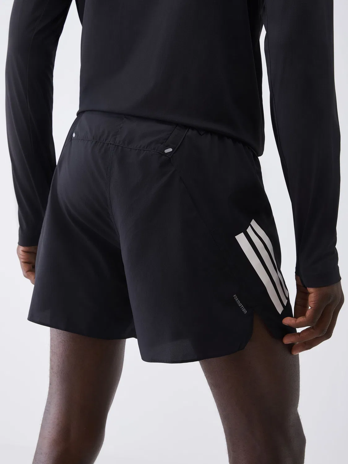 Шорты беговые Formotion adidas, черный — фото 3