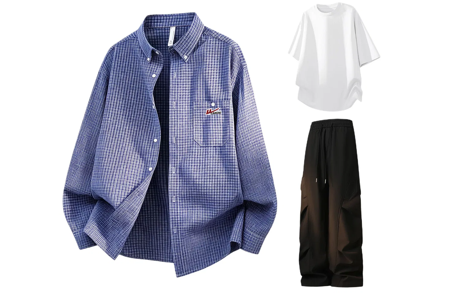 Детский комплект футболок с длинным рукавом, 3 предмета, Shirt Matching Set, WARRIOR — фото 3