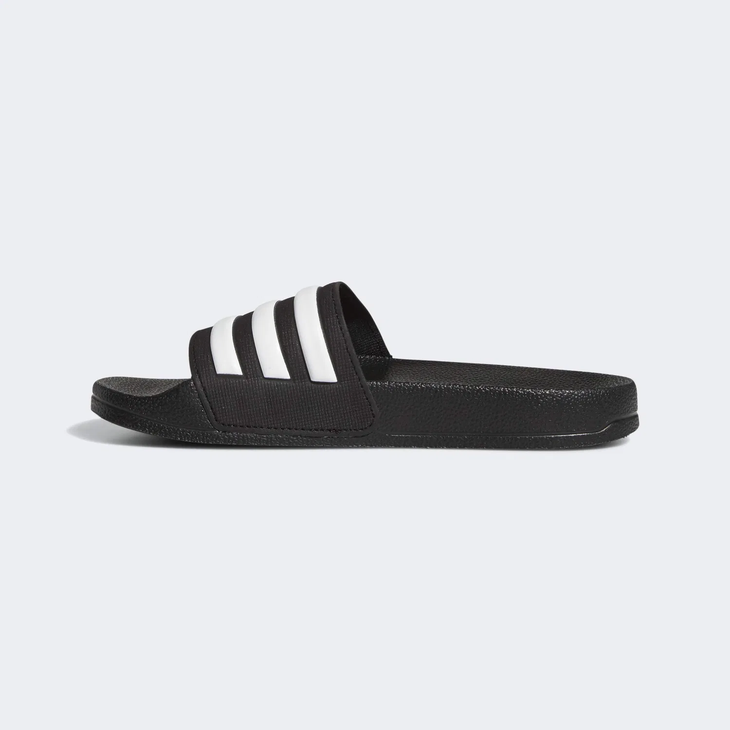 Детские шлепанцы для девочек и мальчиков с фиксатором Adilette Shower Slides Adidas, Core Black Cloud White Core Black — фото 2