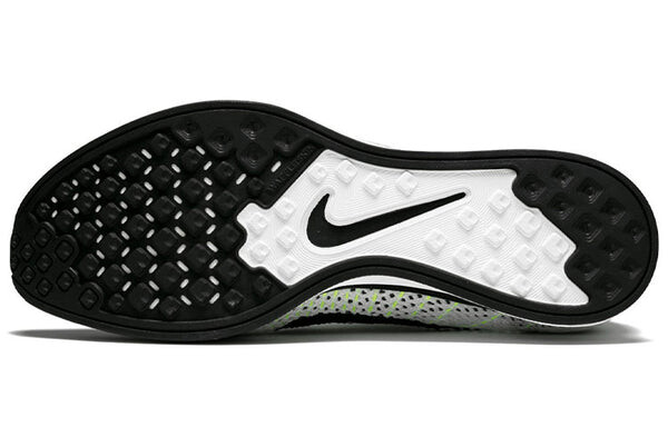 Кроссовки flyknit racer Nike, черный — фото 4