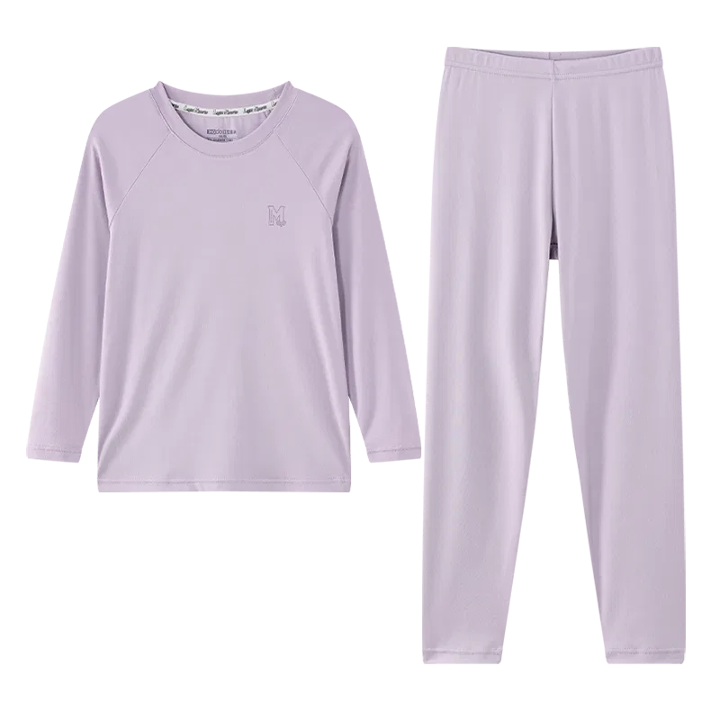 Детский комплект нижнего белья с круглым вырезом Red bean, Beige Yellow — фото 3