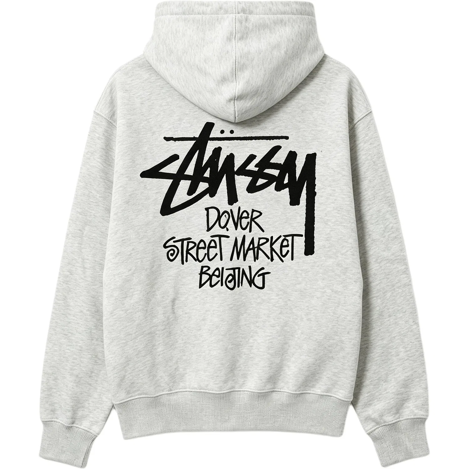 Детский свитшот с капюшоном Stussy, Gray — фото 3