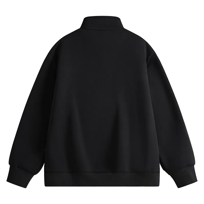 Детская толстовка утепленная с принтом MINISO, Gray Pea Green (B Fresh Purple Chest Logo) — фото 4