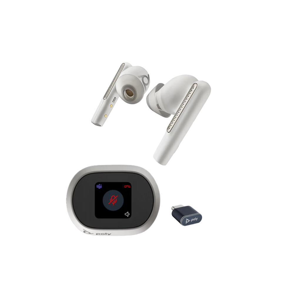 

Беспроводная гарнитура Plantronics Poly Free 60+UC USB-C, белый