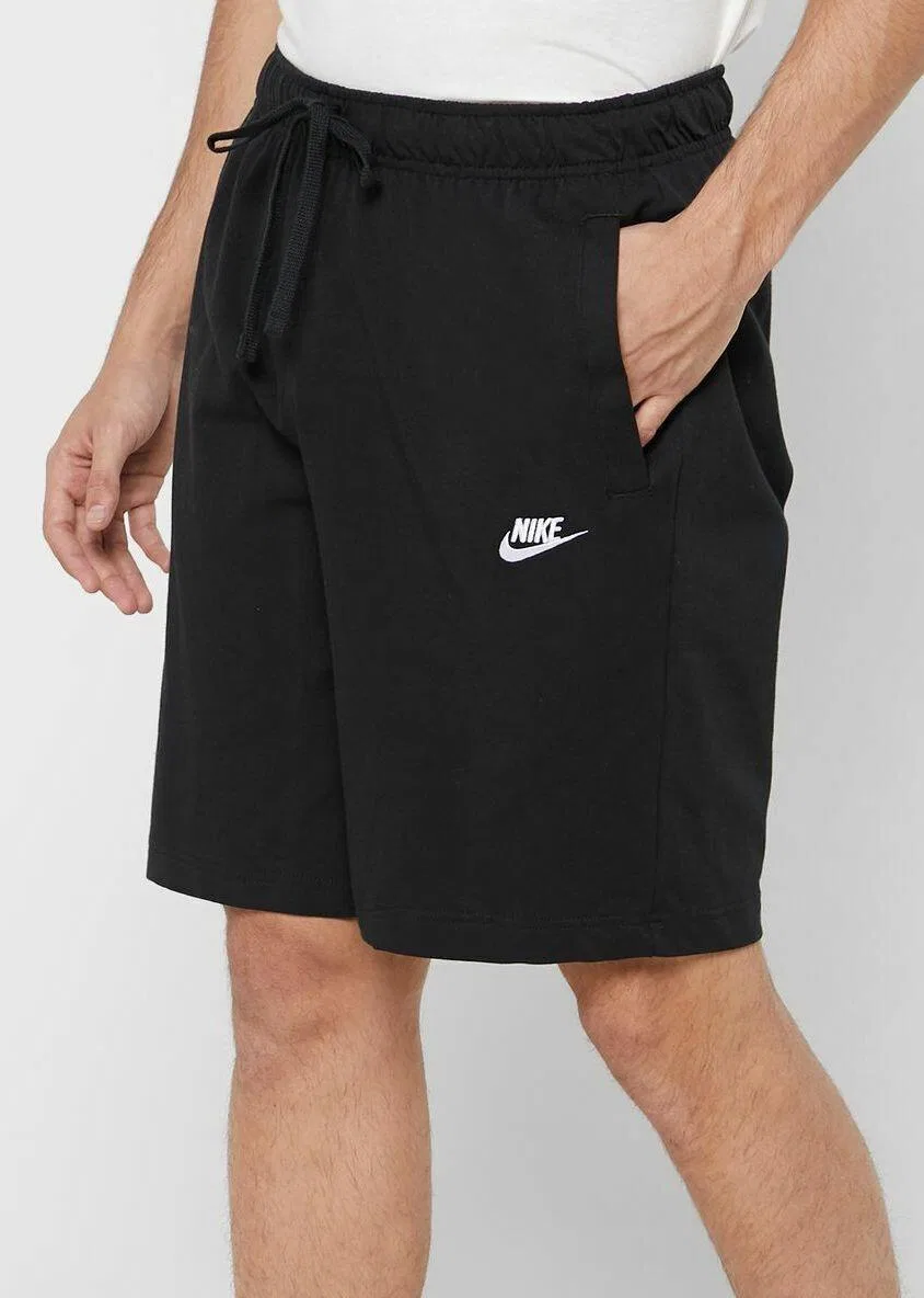 Мужские спортивные шорты с принтом Nike Sportswear Club, Schwarz Weiss