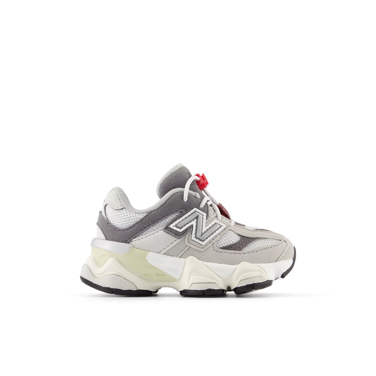 Детские кроссовки с эластичной шнуровкой 9060 New Balance, Raincloud With Castlerock