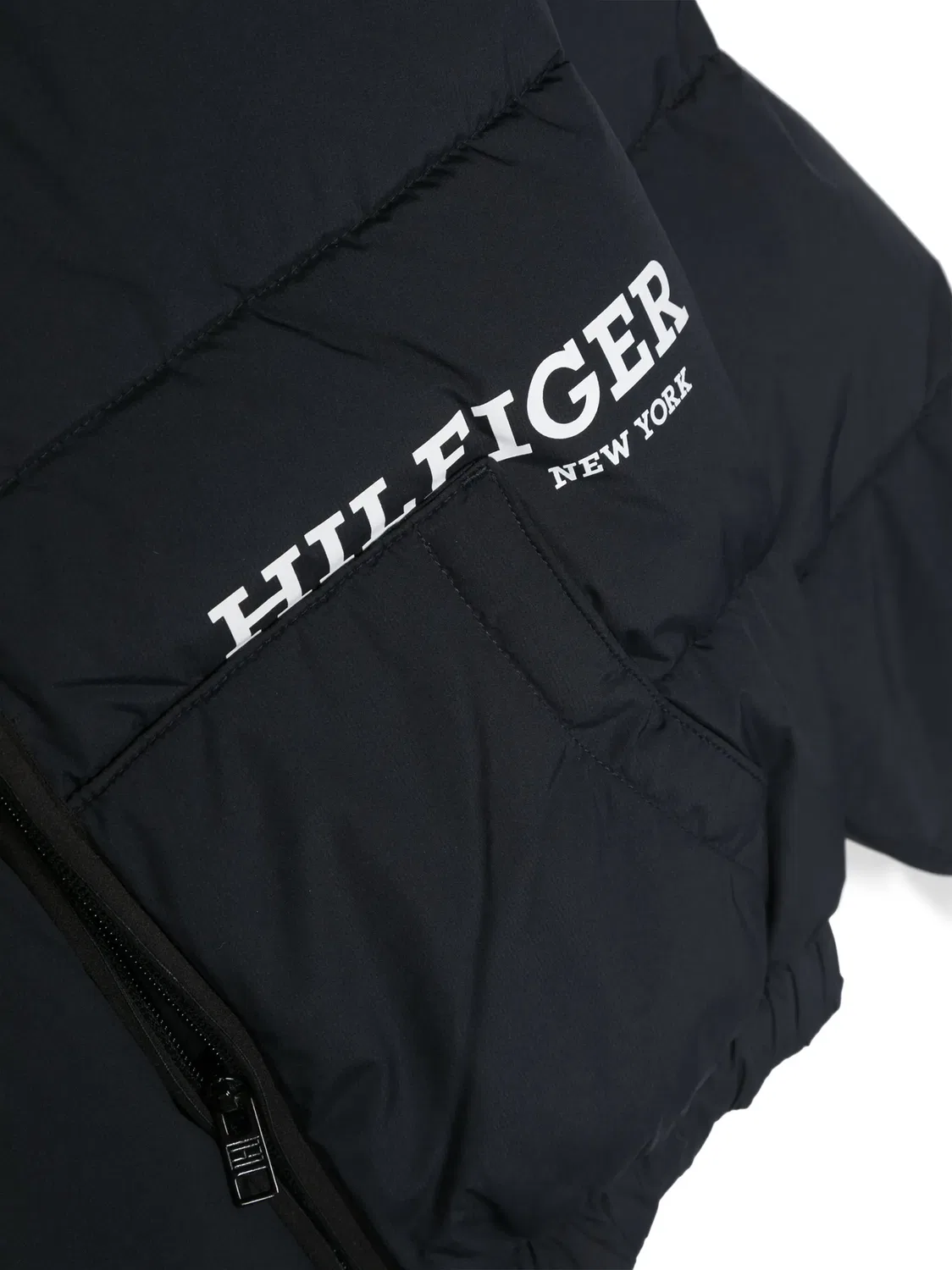 Куртка с логотипом и утеплителем Tommy Hilfiger, синий — фото 3