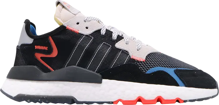 

Кроссовки Adidas Nite Jogger 'Blue Bird', черный