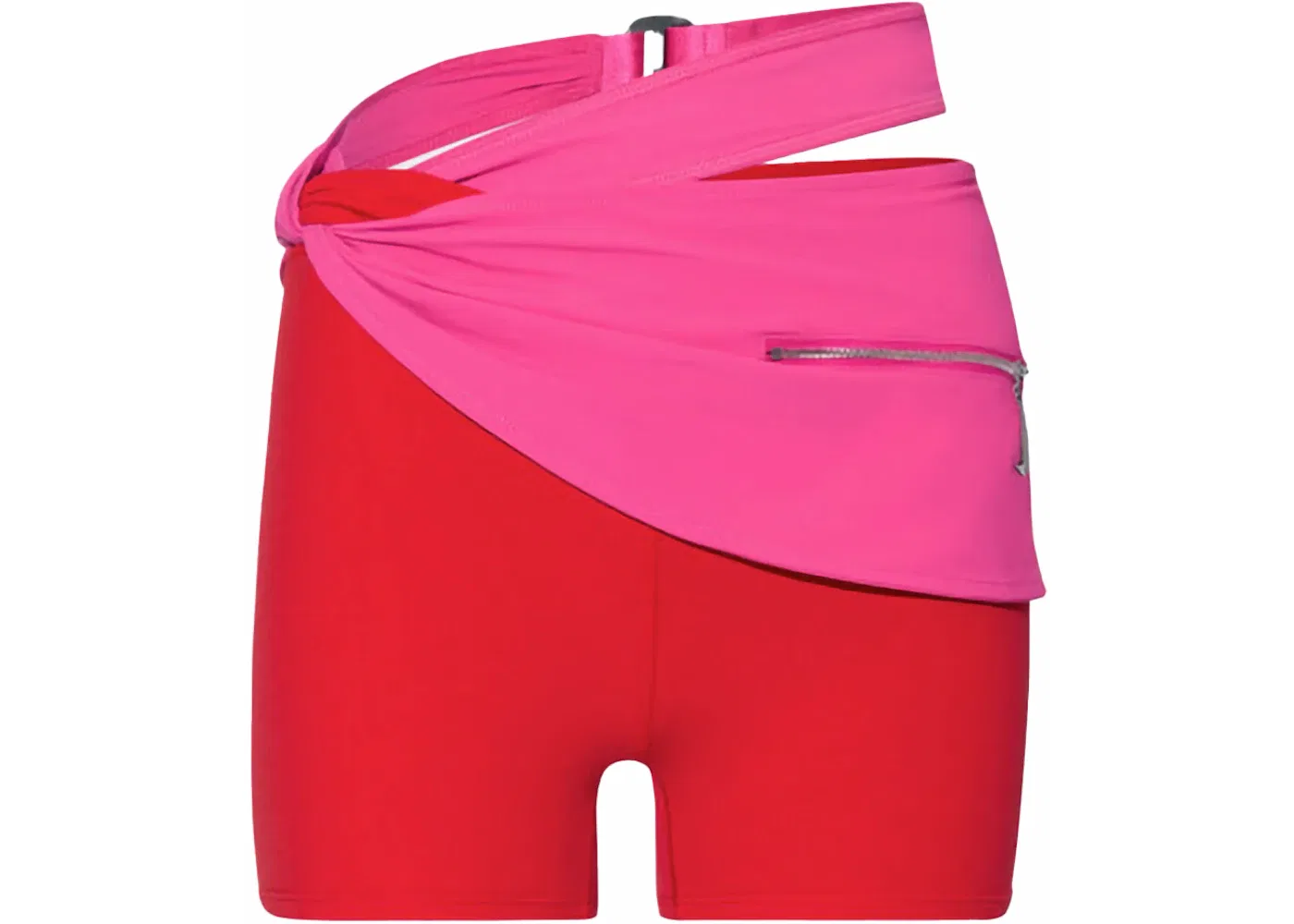 Женские шорты с драпировкой Jacquemus x Nike, Dark Pink