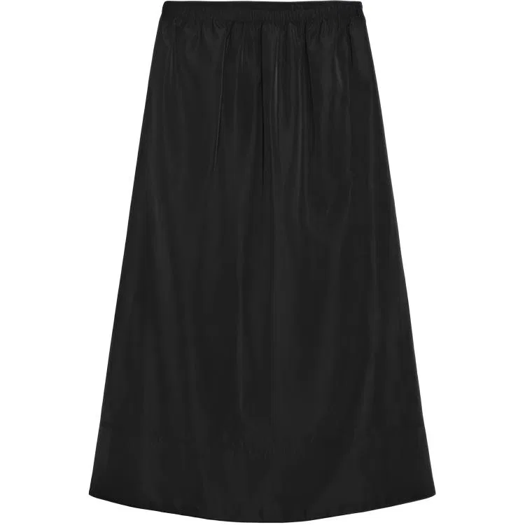 Женская длинная юбка повседневная Casual Long, ZARA, Black — фото 3