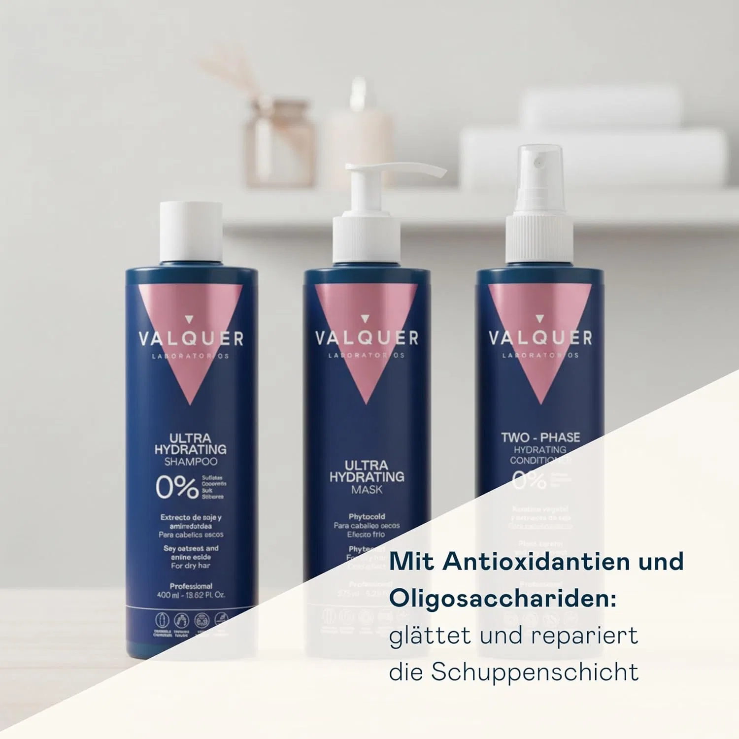 Набор для ухода за волосами «Ultra Moisturising Zero Pack» от Valquer Valquer Laboratorios — фото 4