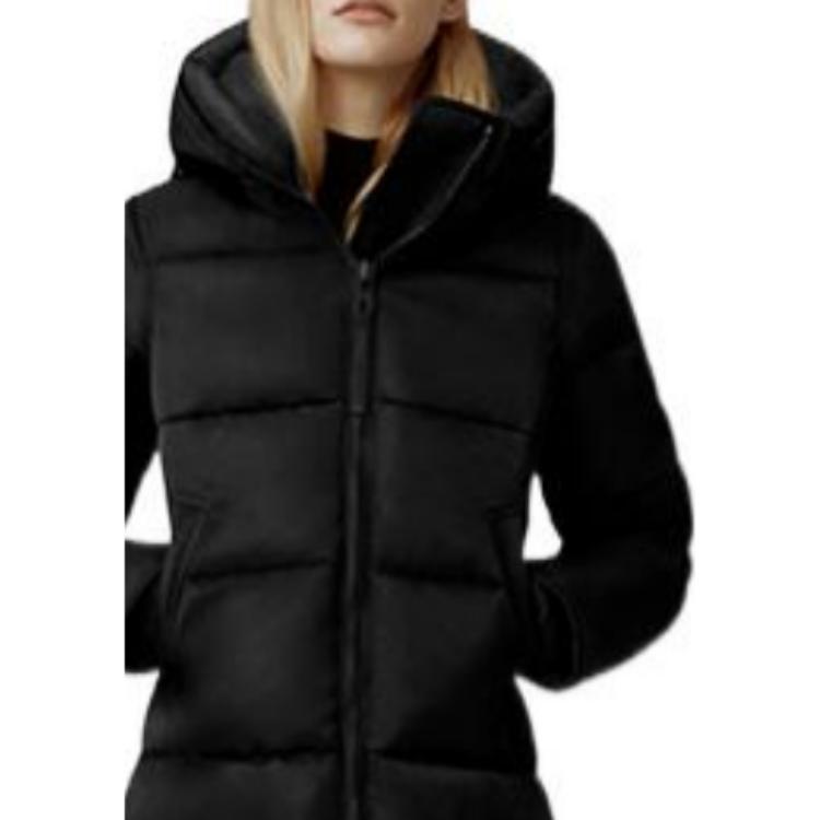 Canada Goose Пуховик Mystique Series FW22 женский черный, Black — фото 4