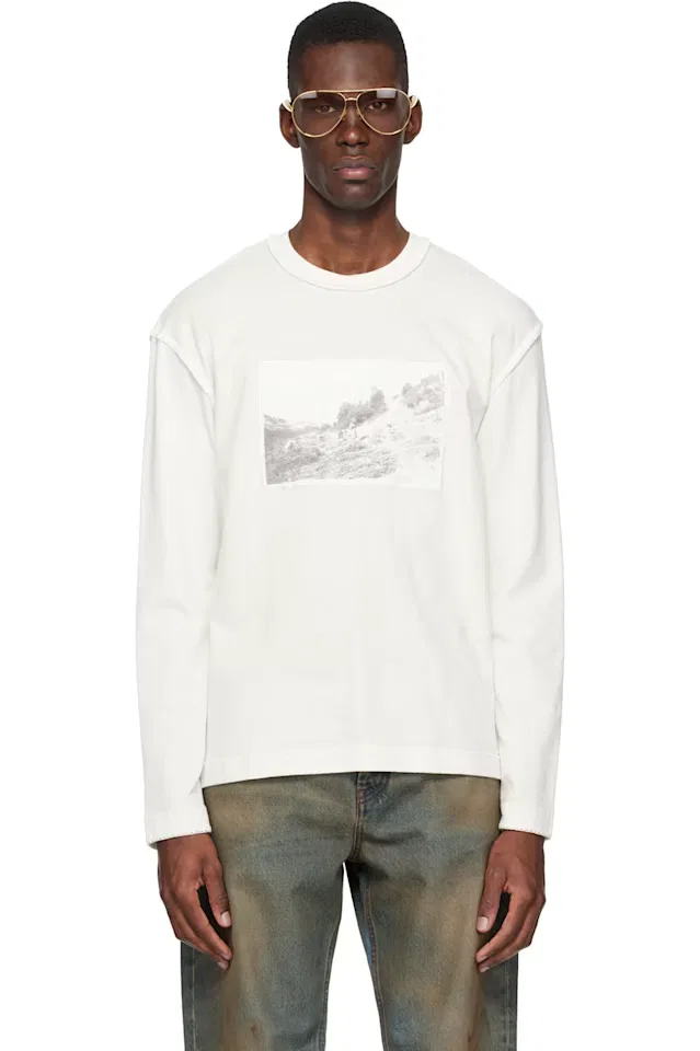 Кремовый лонгслив The Paysan Jacquemus