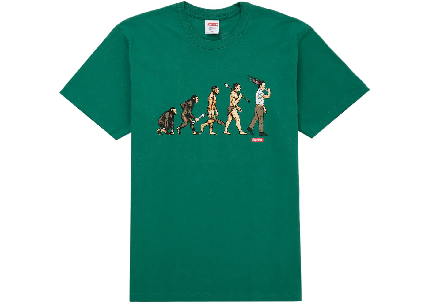 Мужская футболка с принтом Supreme Tee, Pine