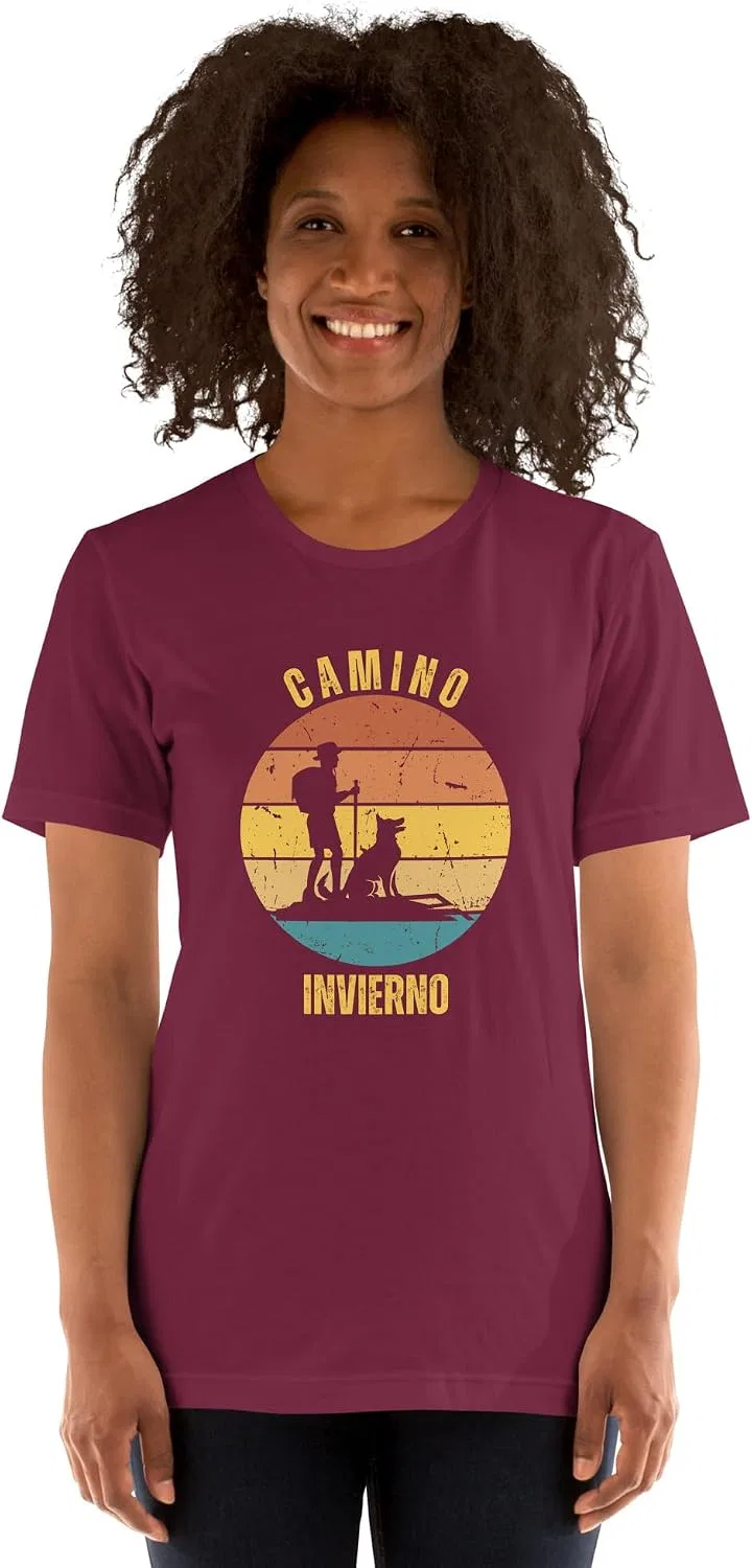 Футболка хлопковая 3001 Unisex Short Sleeve Jersey T-Shirt, Maroon — фото 2