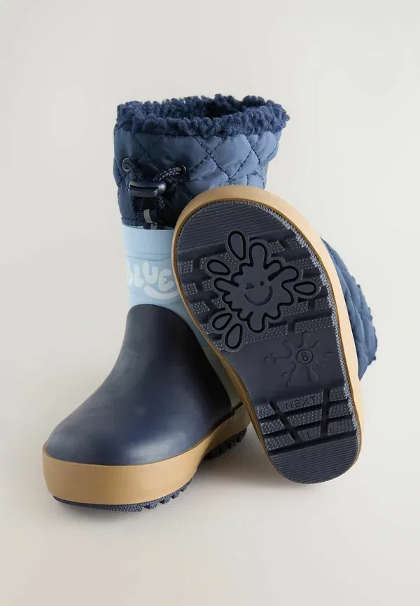 Ботинки водонепроницаемые Regular fit - thermal thinsulate - baby shoes Next Colourblock, синий — фото 3