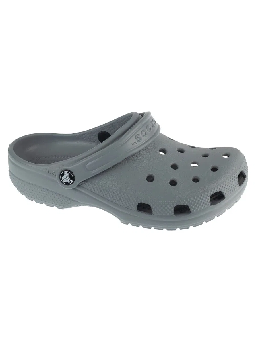 Сандалии Crocs 'Crocs Classic Clog Kids' серого цвета