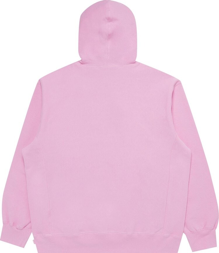 Толстовка Supreme Box Logo Hooded Sweatshirt 'Pink', розовый — фото 3