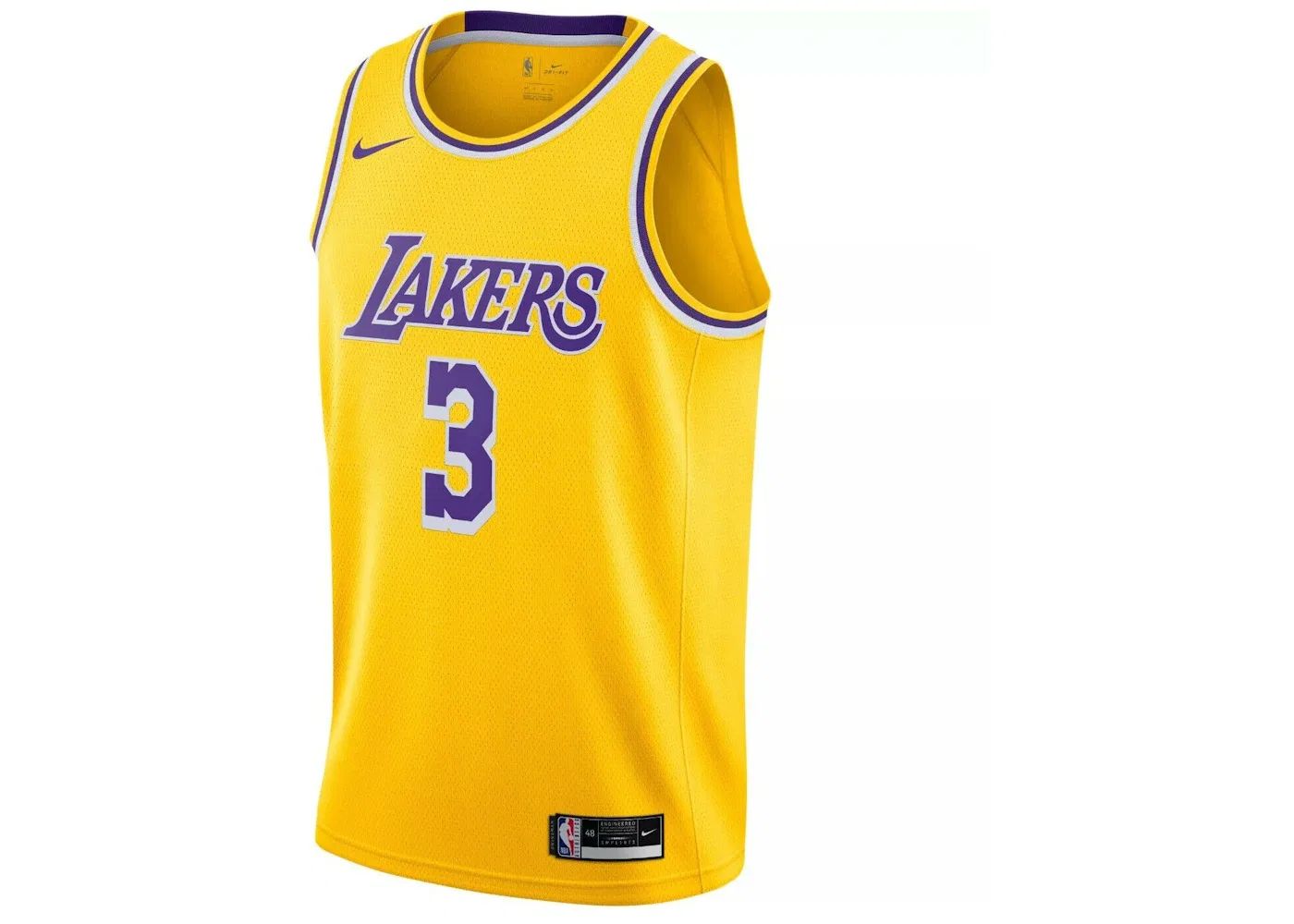 Мужская баскетбольная джерси с принтом Jersey Nike, Yellow