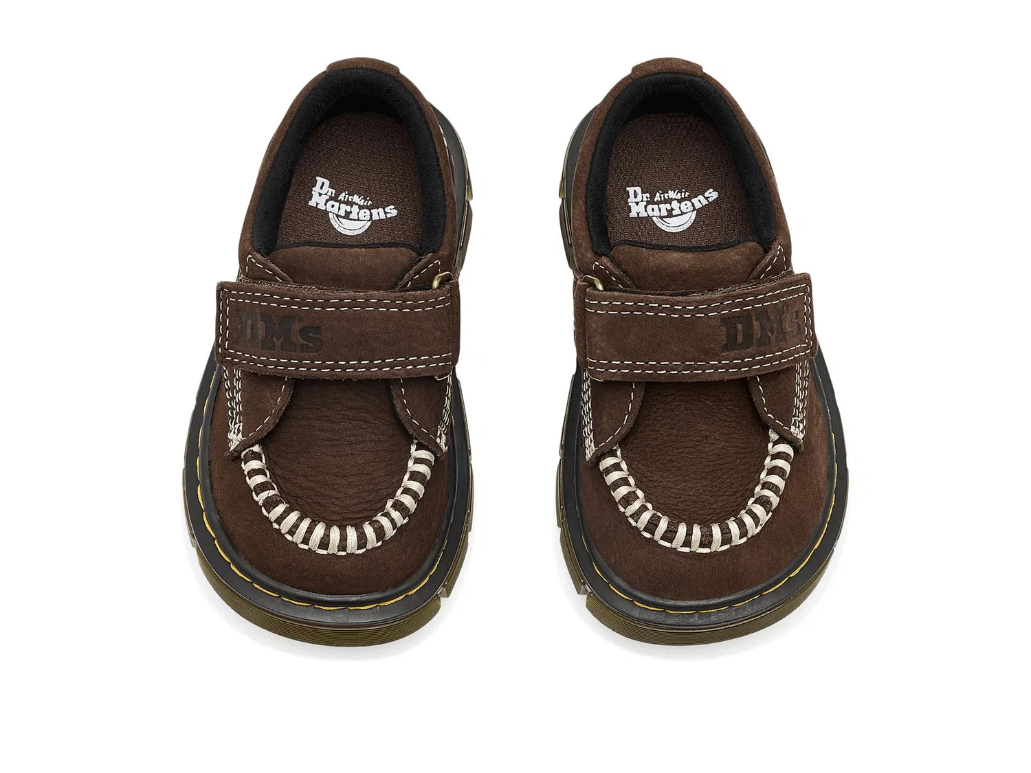 Кроссовки Raffe Moc Shoes T (для малышей) Dr. Martens Kid'S Collection, Dark Brown — фото 3