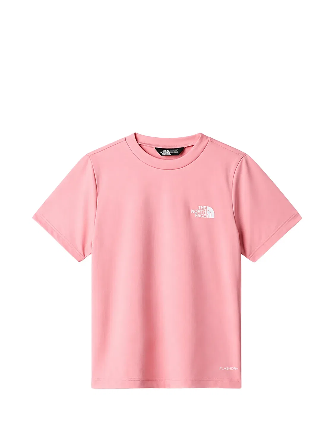 Комплект 24/7 из топа и шортов с логотипом The North Face Kids, розовый — фото 2