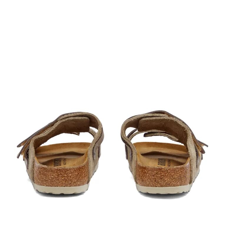 Сандалии Birkenstock Uji Nubuck, серо-бежевый — фото 2