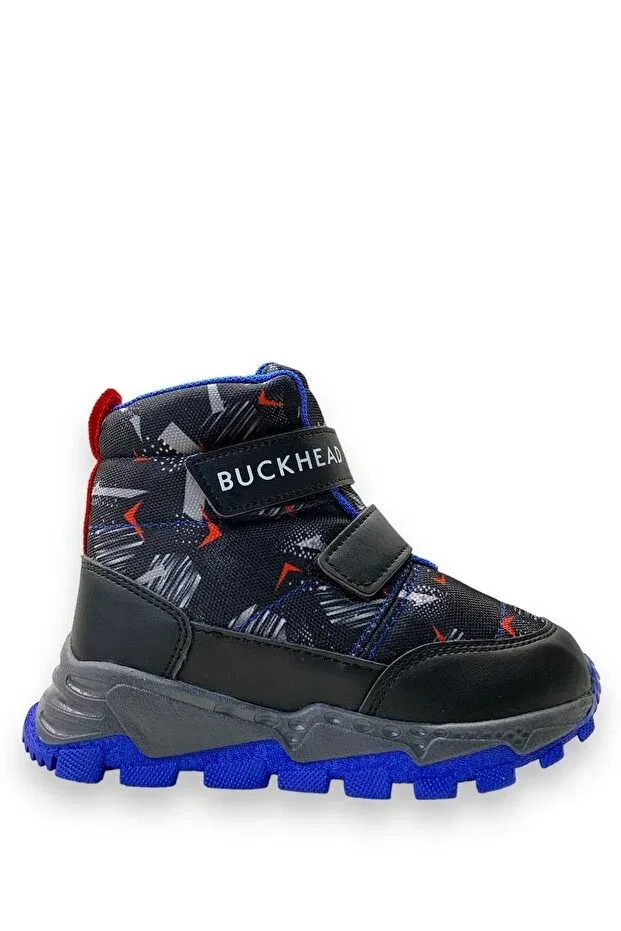 Детские ботинки для мальчиков с графическим принтом Buckhead, Black/Red