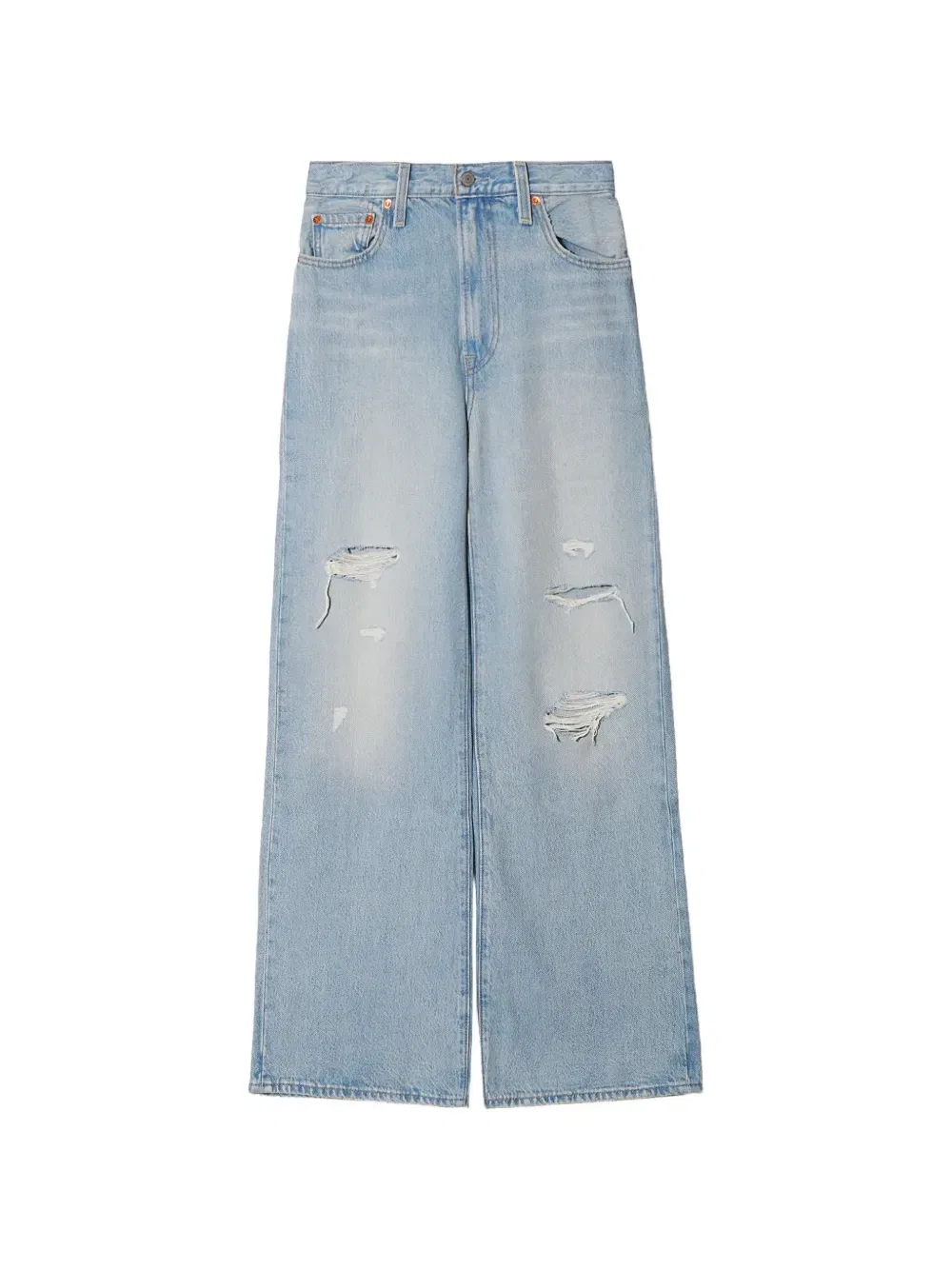 Джинсы Ribcage с эффектом потертости Levi'S, синий