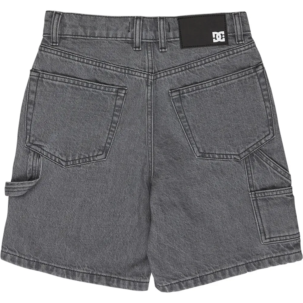 Шорты джинсовые Carpenter Baggy Fit Dc Shoes, серый — фото 2
