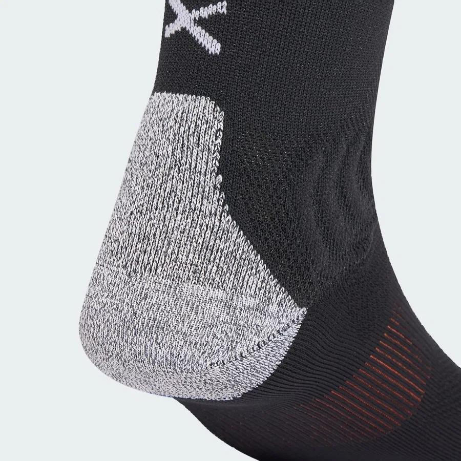 Носки спортивные с длинным рукавом Terrex Xperior ClimaCool Trail Crew adidas, Черно-белый — фото 2