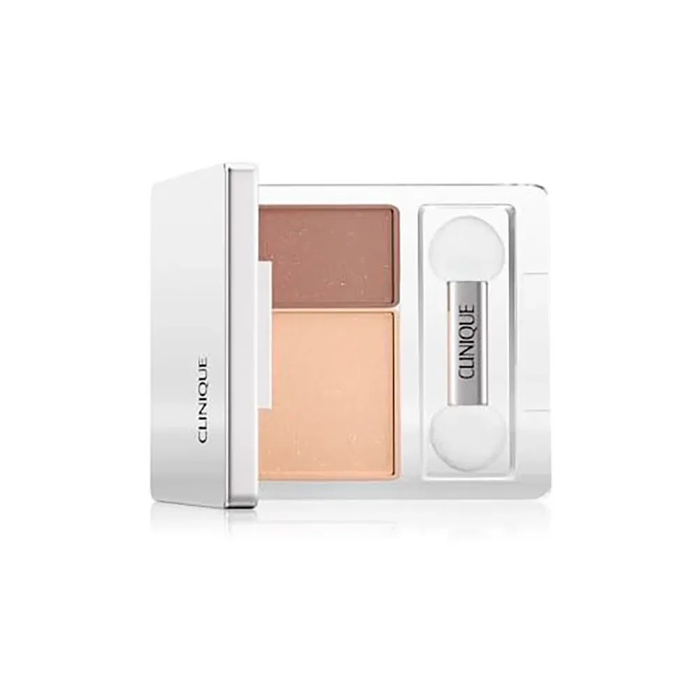 Тени для век All About Duo Like Mink Clinique, бежевый