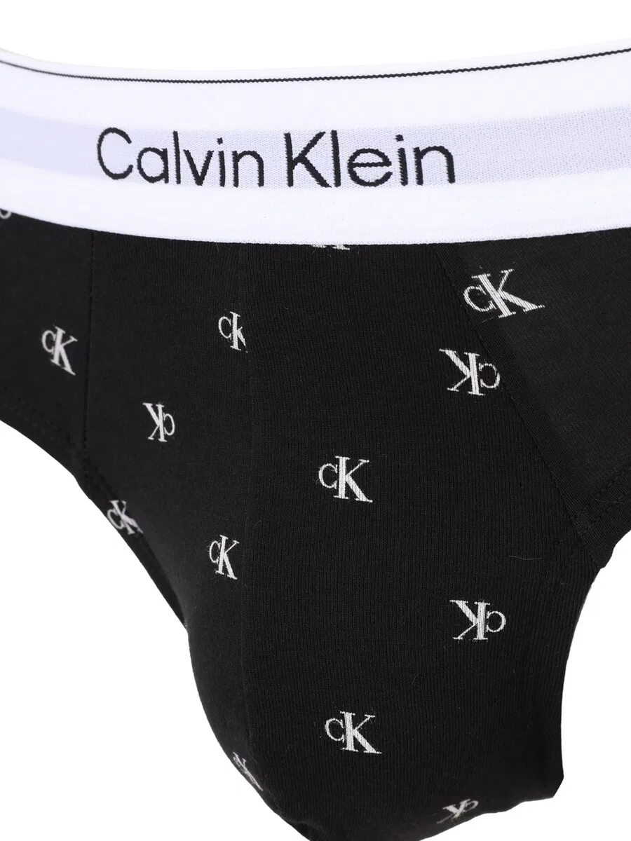 Трусики Calvin Klein, черный, кремовый — фото 3