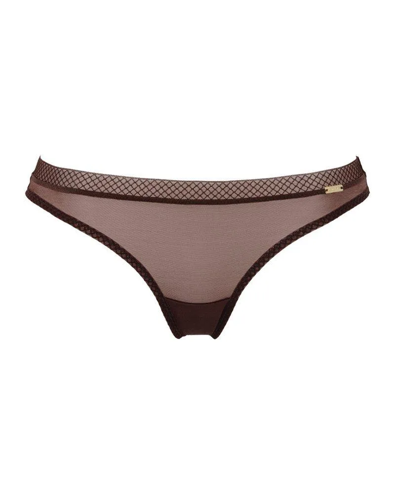 

Стринги Glossies - Темно-коричневый Gossard, коричневый