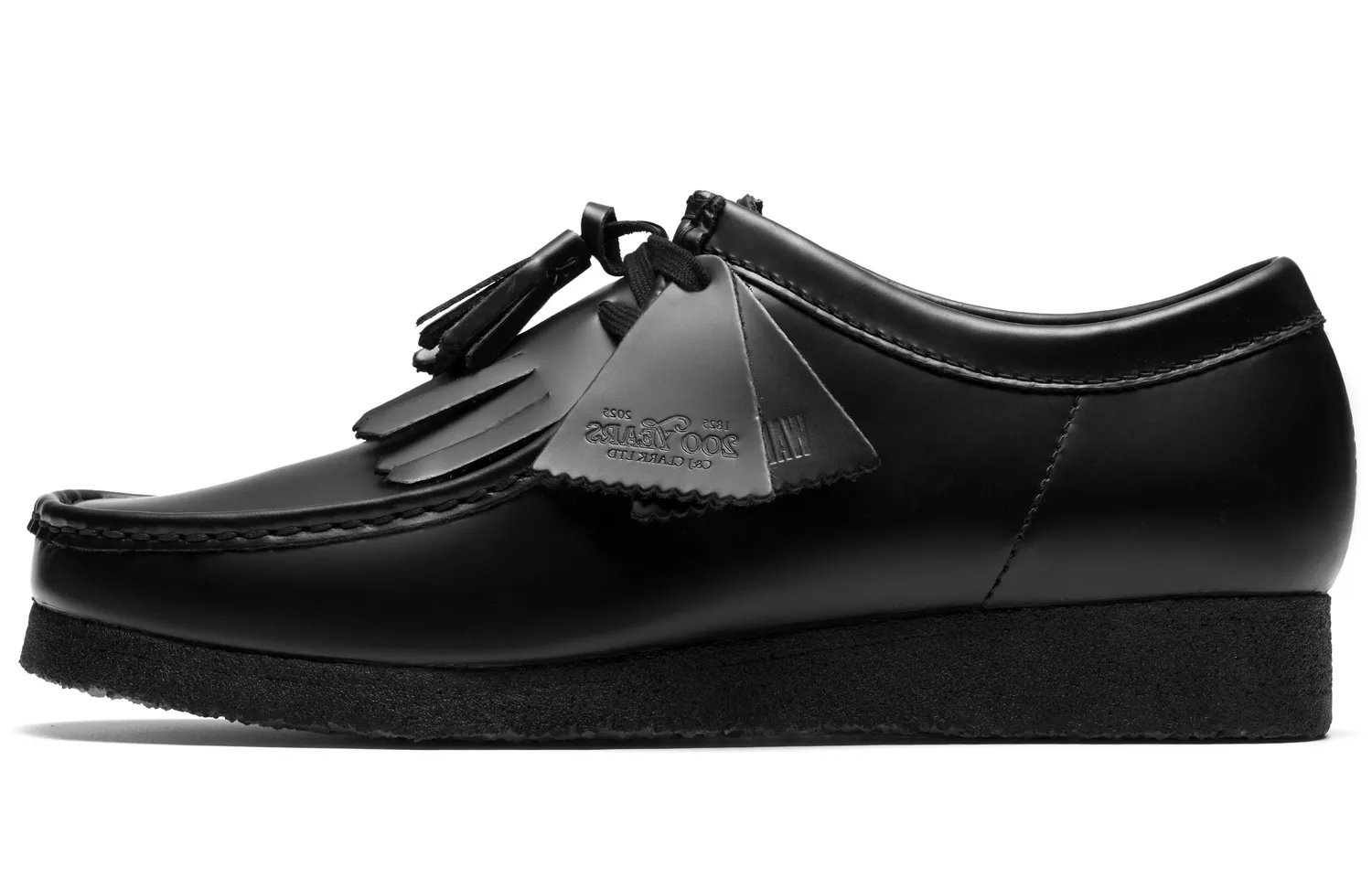 Туфли Wallabee Derby Clarks, черный 2 61837807