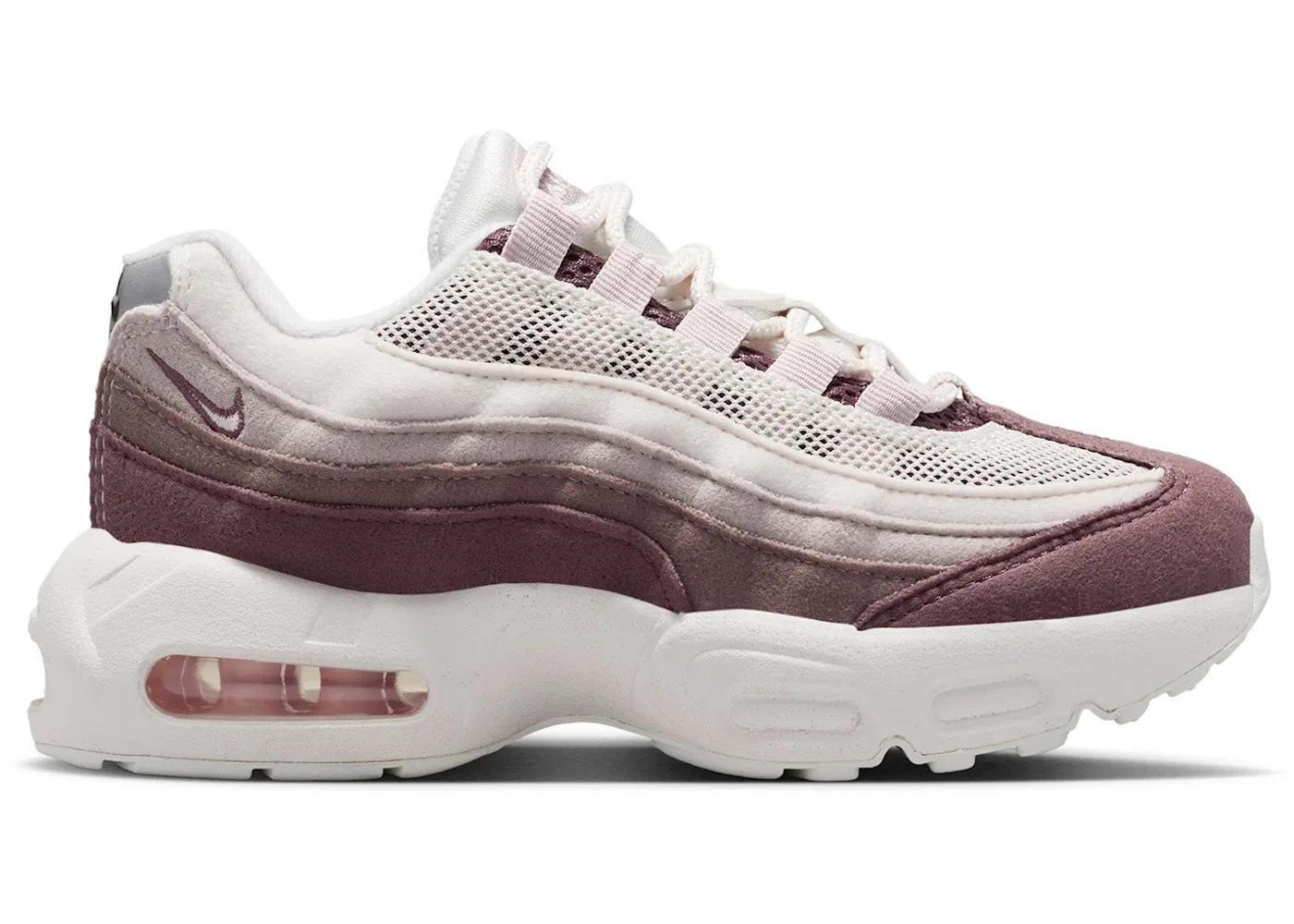 Детские кроссовки для мальчиков с сетчатым верхом Nike Air Max '95 Nike, Phantom Tattoo Moon Particle Silt Red