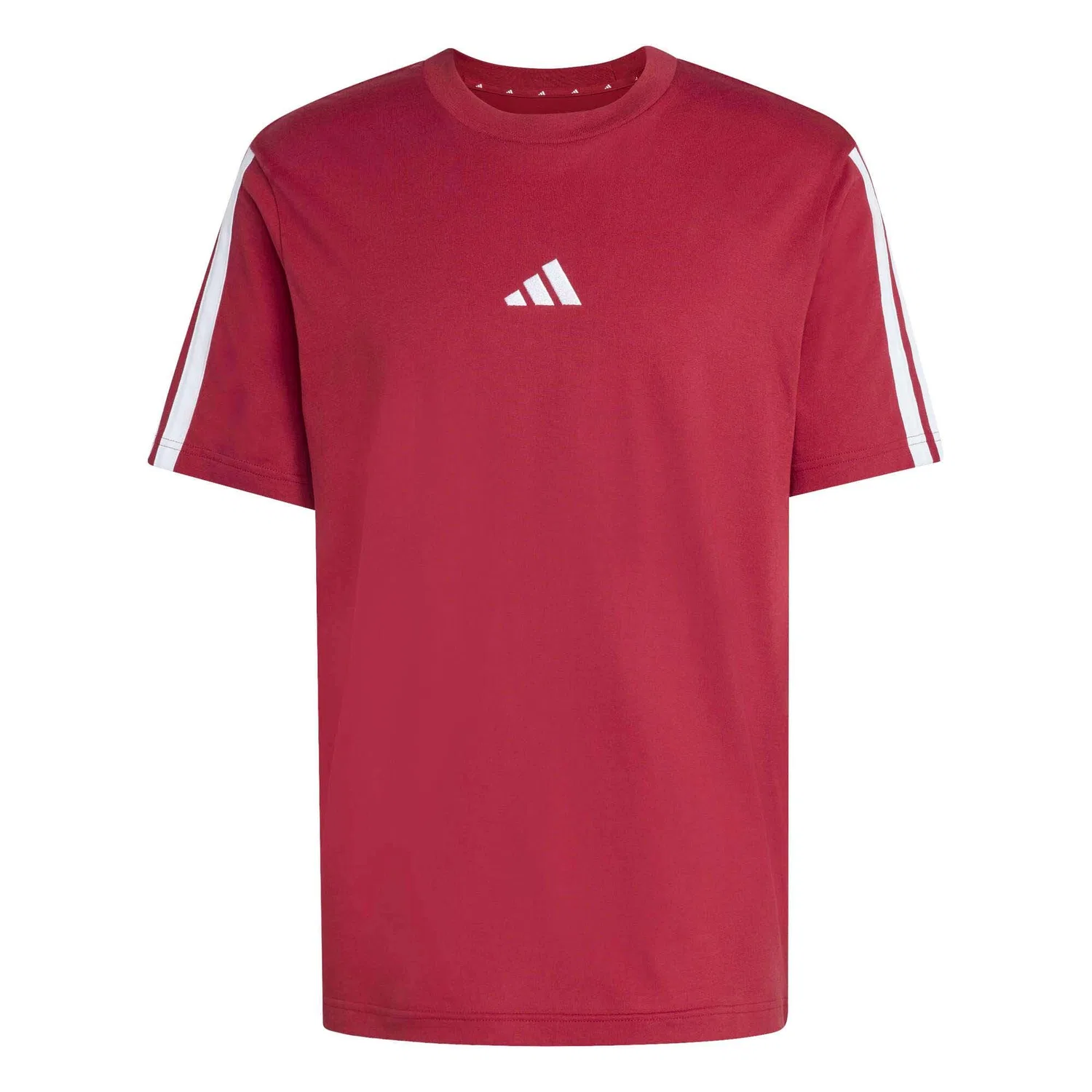 Мужская хлопковая футболка Adidas Sport M 3S Sj T B T-Shirt, Braun