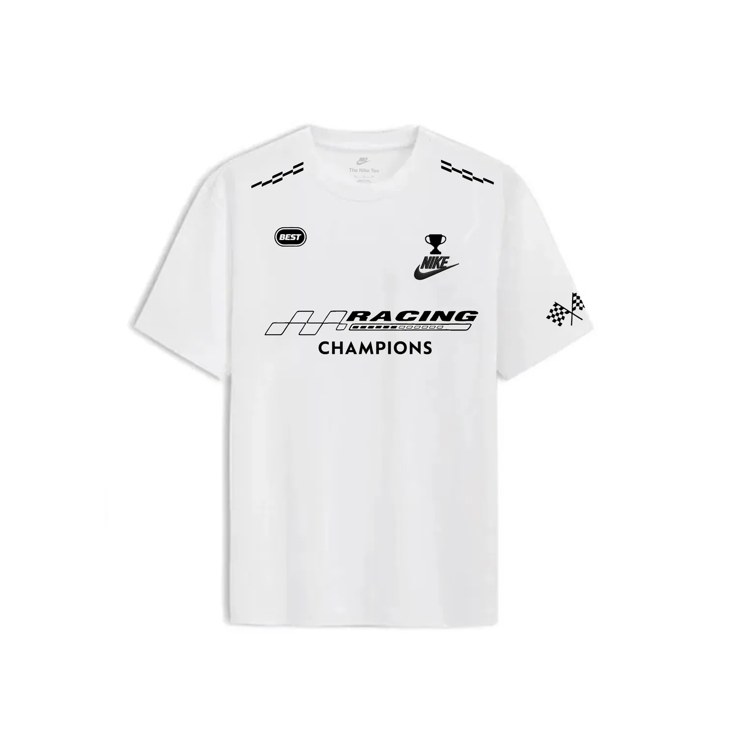 Футболка с принтом Nike Sportswear, белая