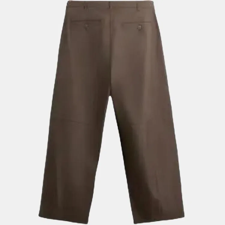 Повседневные брюки с широкими штанинами, ZARA, Gray — фото 4