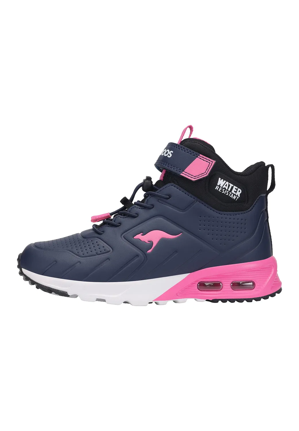 Детские утепленные кроссовки KX-Molbo Mid EV High-Top Kangaroos, Navy — фото 2