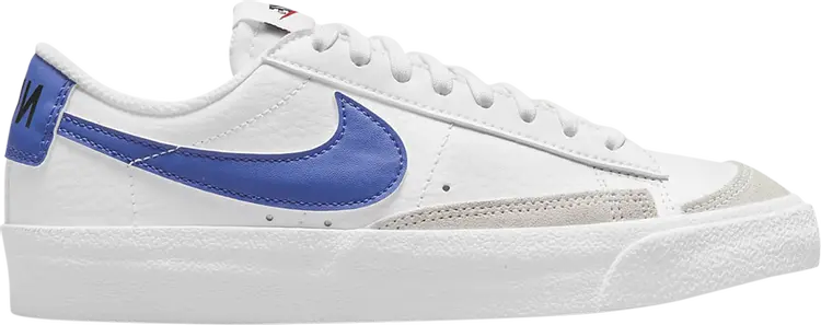

Кроссовки Nike Blazer Low '77 GS 'White Hyper Royal', белый